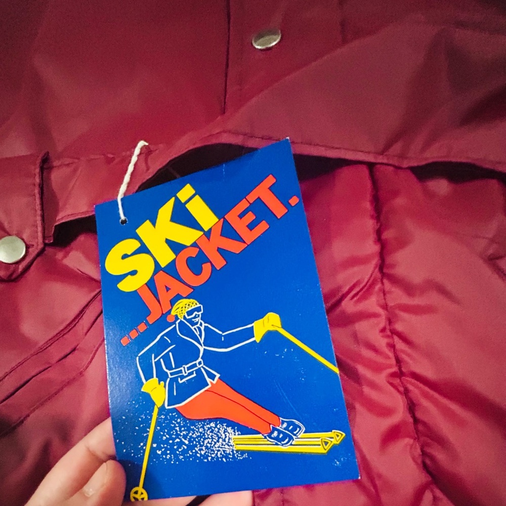 Rare Sportsmaster Red Jacket from 1960s (reworked beautifully) Vintage - Picture 5 of 16